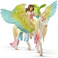 Schleich® Bayala 70566 Surah mit Glitzer-Pegasus Spielfigur von Schleich®