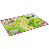 Schleich® Spielteppich 92,0 x 133,0 cm grün/bunt von Schleich®