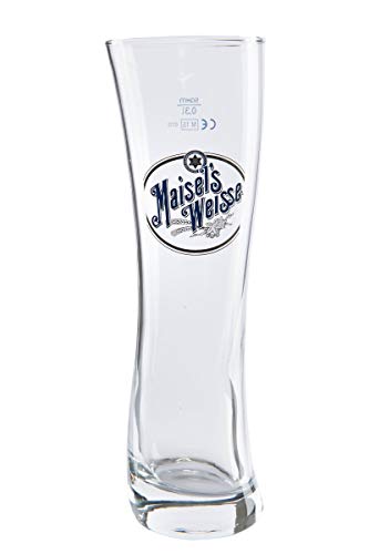 Maisel's Weisse Gläser 0,3 Gastro Glas Weizenglas Bier Glas 6 Stück Gläser von Schleuderhannes