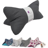 Leseknochen Dezent Schwarz | Nackenkissen Nackenrolle Kissen Tabletthalter Buchstütze Nackenhörnchen Waschbar Leseknochen Dezent Schwarz | Nackenkissen Nackenrolle Kissen Tabletthalter Buchstütze Nackenhörnchen Waschbar von Schleyereule