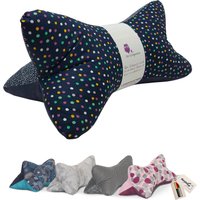 Leseknochen Konfetti | Nackenkissen Nackenrolle Keilkissen Tablethalter Buchstütze Deko Waschbar Leseknochen Konfetti | Nackenkissen Nackenrolle Keilkissen Tablethalter Buchstütze Deko Waschbar von Schleyereule