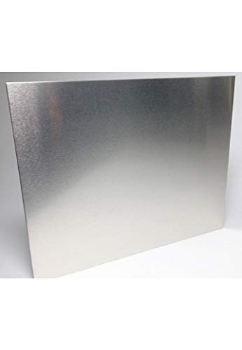 1mm Aluminiumblech Länge 1500mm mit einseitiger Schutzfolie Glattblech Zuschnitt … (550x1500) von Schlögel GmbH
