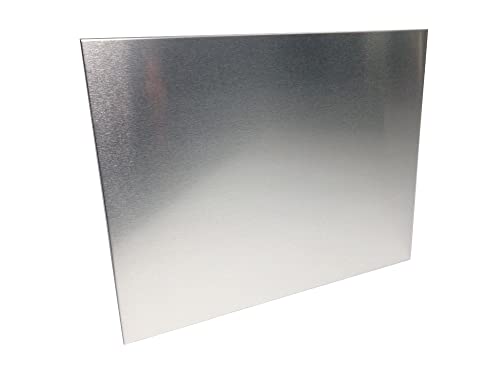 1mm Aluminiumblech mit einseitiger Schutzfolie Glattblech Zuschnitt (700x1000) von Schlögel