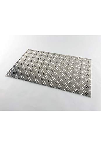 Aluminium Riffelblech Duett-Warzenblech 1,5/2 Länge 1000mm (35x1000) von Schlögel GmbH