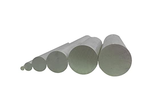 Aluminium Rundmaterial, Aluminiumstange Ø10-50mm bis 2m (Ø10mm Länge=200mm) von Schlögel GmbH