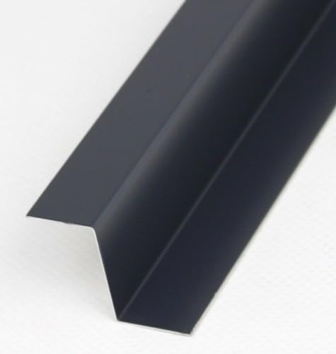 Z-Profile 1mm Aluminium einseitig Ral 7016 anthrazit (eins. Schutzfolie) 1m+1,5m+2m (1mm Z-Profil Alu Ral 7016 30/70/30 2000mm) von Schlögel GmbH