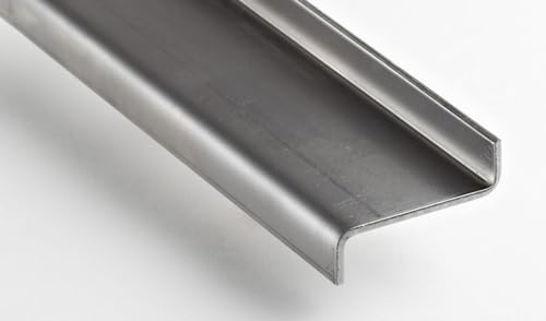 Z-Profile Stahl verzinkt 1mm 1,5mm 2mm 3mm Länge 1m oder 1,5m Träger U Blech Formstahl (Z-Profil 1mm Stahl verzinkt, 20/35/20 x 1000mm) von Schlögel GmbH