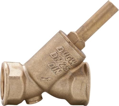 JS 1325400 Rückschlagventil - Rückflussverhinderer DVGW - Schrägsitz - messing 1 1/2 Zoll von Schlösser Armaturen