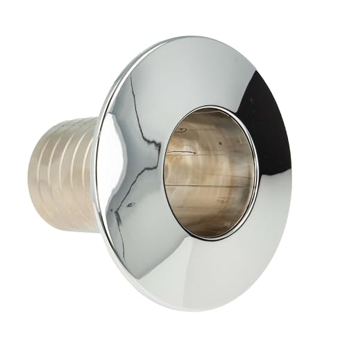 Schlösser Armaturen JS Kombirosette zu UP-Wasserzähler-Messkapseln EAS, verchromt, Kunststoff, Klein, G 2" Koax, Adapter, Rosette von Schlösser Armaturen