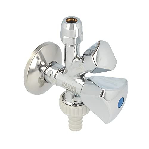 SCHLÖSSER WAS Kombi-Eckventil 3/8 Zoll (nicht selbstdichtend) DVGW - 0017141050001 von Schlösser Armaturen