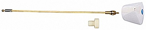 Schlösser Armaturen Spindel komplett für Sanitärgriff ohne Steckschlüssel, Aussenwandventil bis Baujahr 2009, Messing, weiß von Schlösser Armaturen