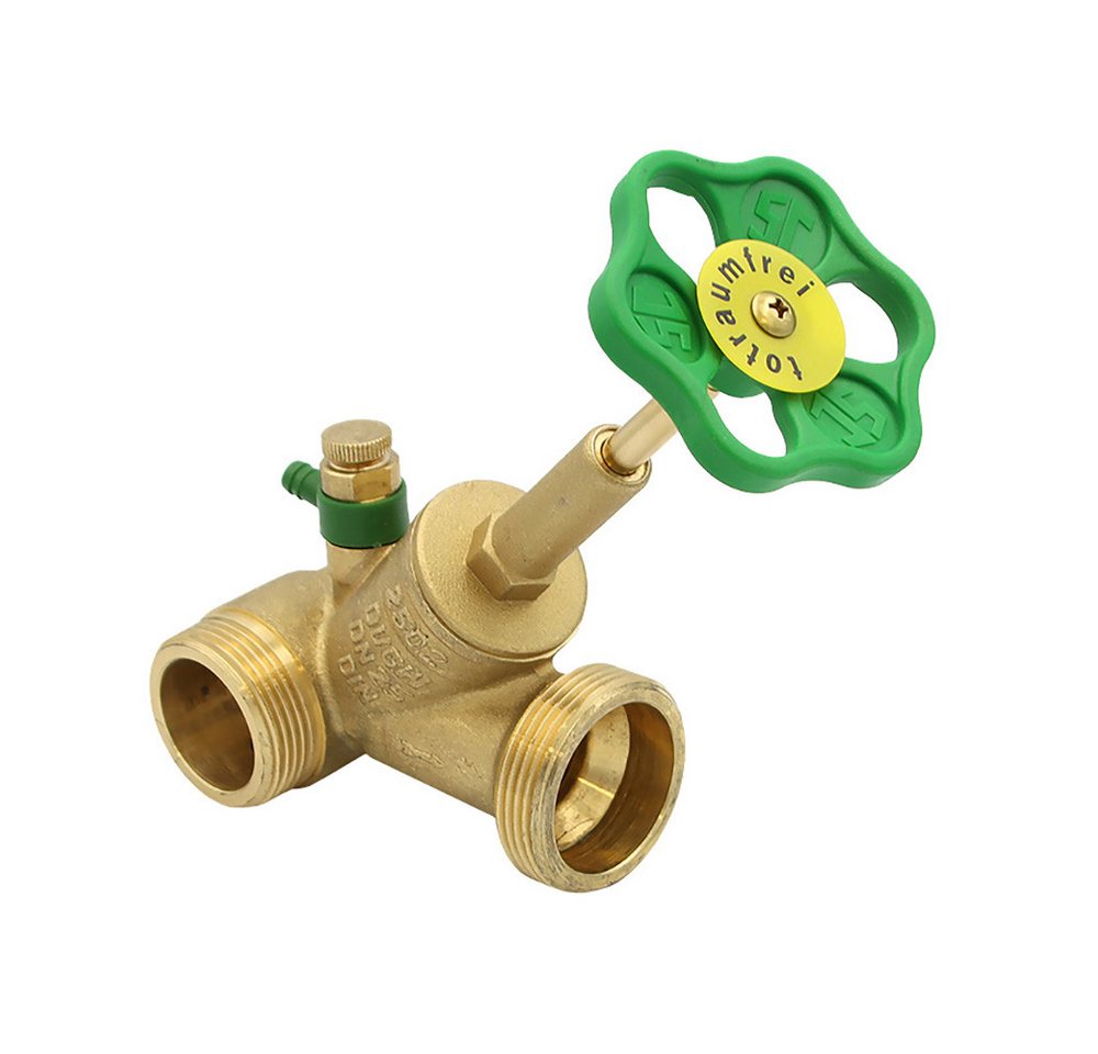 Schlösser Absperrventil Abzweig T-Ventil Freistrom DN25 1 x 1 1/2" mit Entleerungsventil Schlösser Absperrventil Abzweig T-Ventil Freistrom DN25 1 x 1 1/2" mit Entleerungsventil von Schlösser