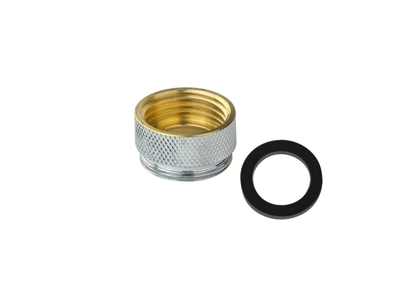Schlösser Badarmatur Strahlreglerübergang M22/1 AG x 1/2" IG Adapter Armatur Wasserhahn Schlösser Badarmatur Strahlreglerübergang M22/1 AG x 1/2" IG Adapter Armatur Wasserhahn von Schlösser