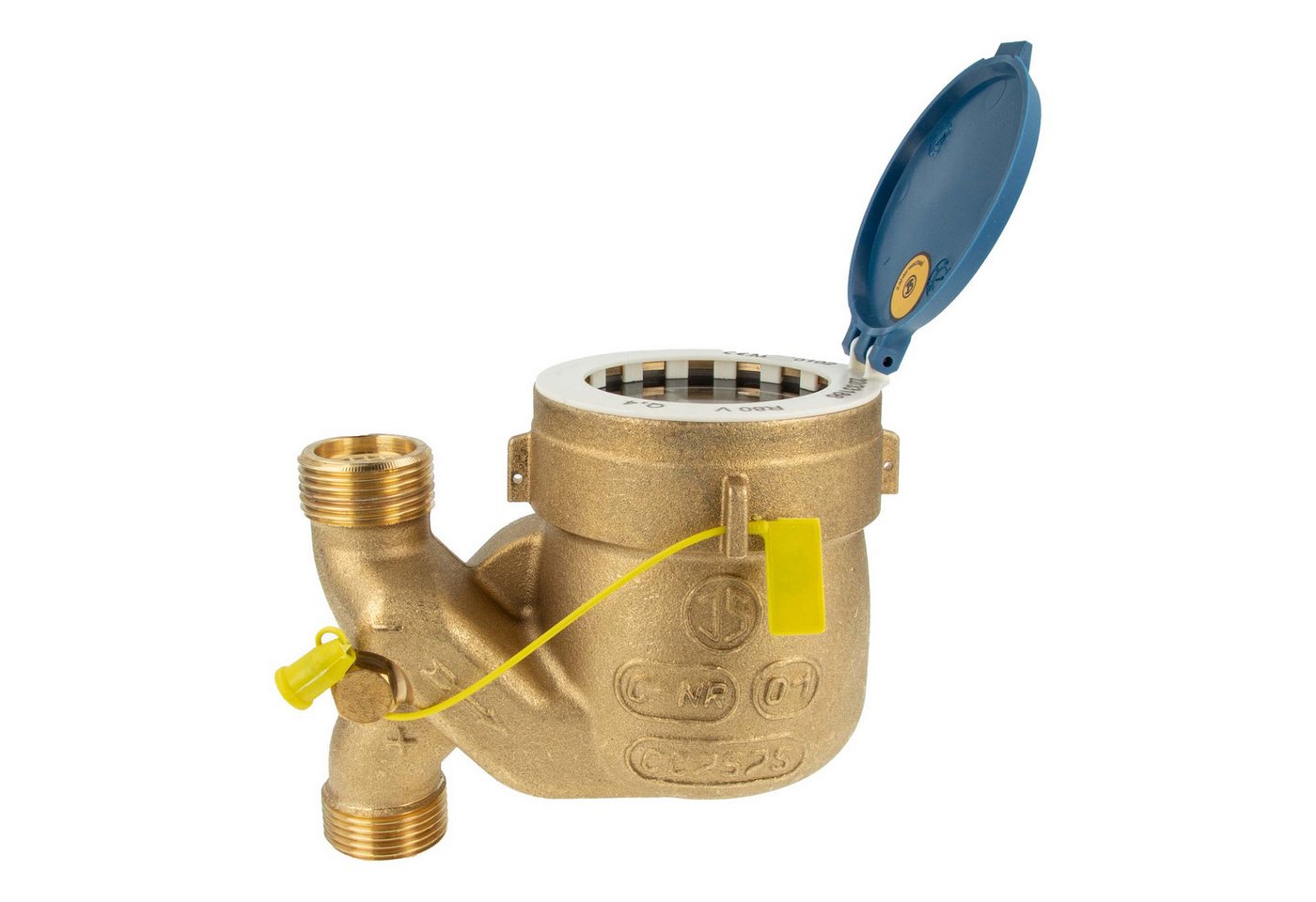 Schlösser Wasserzähler Fallrohrzähler MNRF 3/4 Zoll DN 20 Q3=4, R80, Baulänge 105 mm Schlösser Wasserzähler Fallrohrzähler MNRF 3/4 Zoll DN 20 Q3=4, R80, Baulänge 105 mm von Schlösser