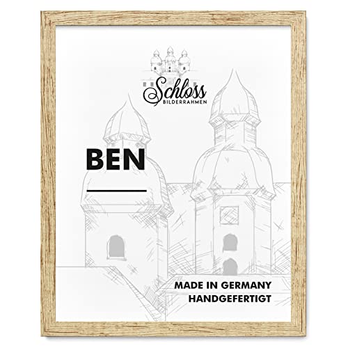 Schloss BILDERRAHMEN Ben 21x29,7 cm DIN A4, Dekor Beige Vintage von Schloss BILDERRAHMEN