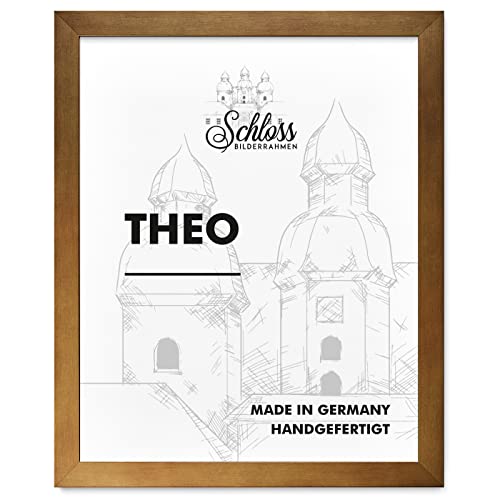 Schloss BILDERRAHMEN Theo 21x29,7 cm DIN A4, Dekor Bronze von Schloss BILDERRAHMEN