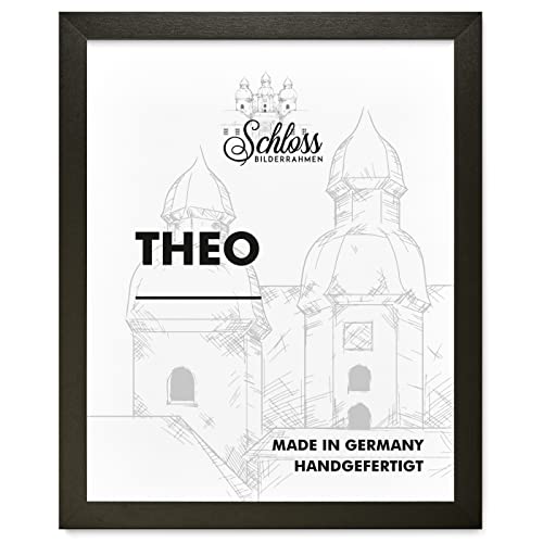 Schloss BILDERRAHMEN Theo 25x35 cm, Dekor Schwarz von Schloss BILDERRAHMEN