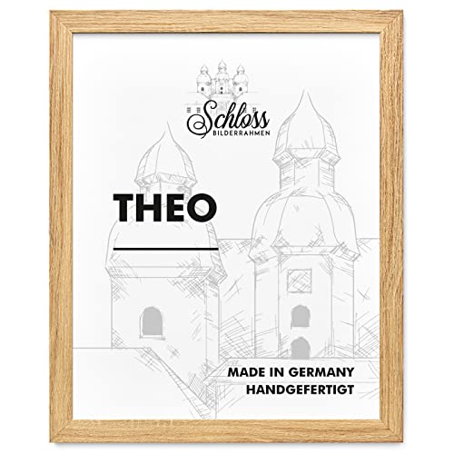 Schloss BILDERRAHMEN Theo 35x50 cm, Dekor Sonoma Eiche von Schloss BILDERRAHMEN