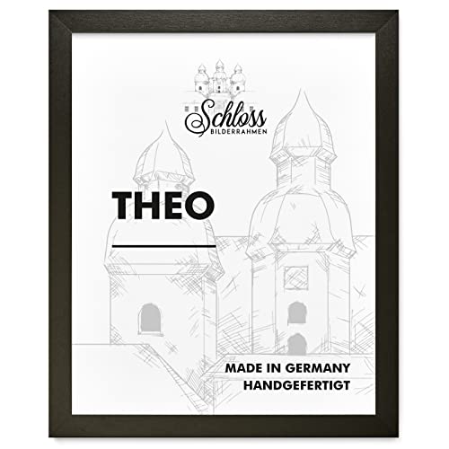 Schloss BILDERRAHMEN Theo 60x84 cm, Dekor Schwarz von Schloss BILDERRAHMEN