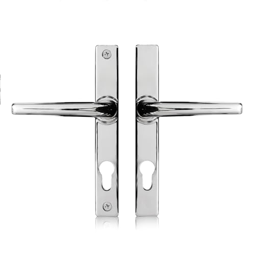 Ferco 70MM UPVC Door Handle / Lever Lever Pair. Sprung 180mm Centres- CHROME by Schlosser Technik von Schlosser Technik