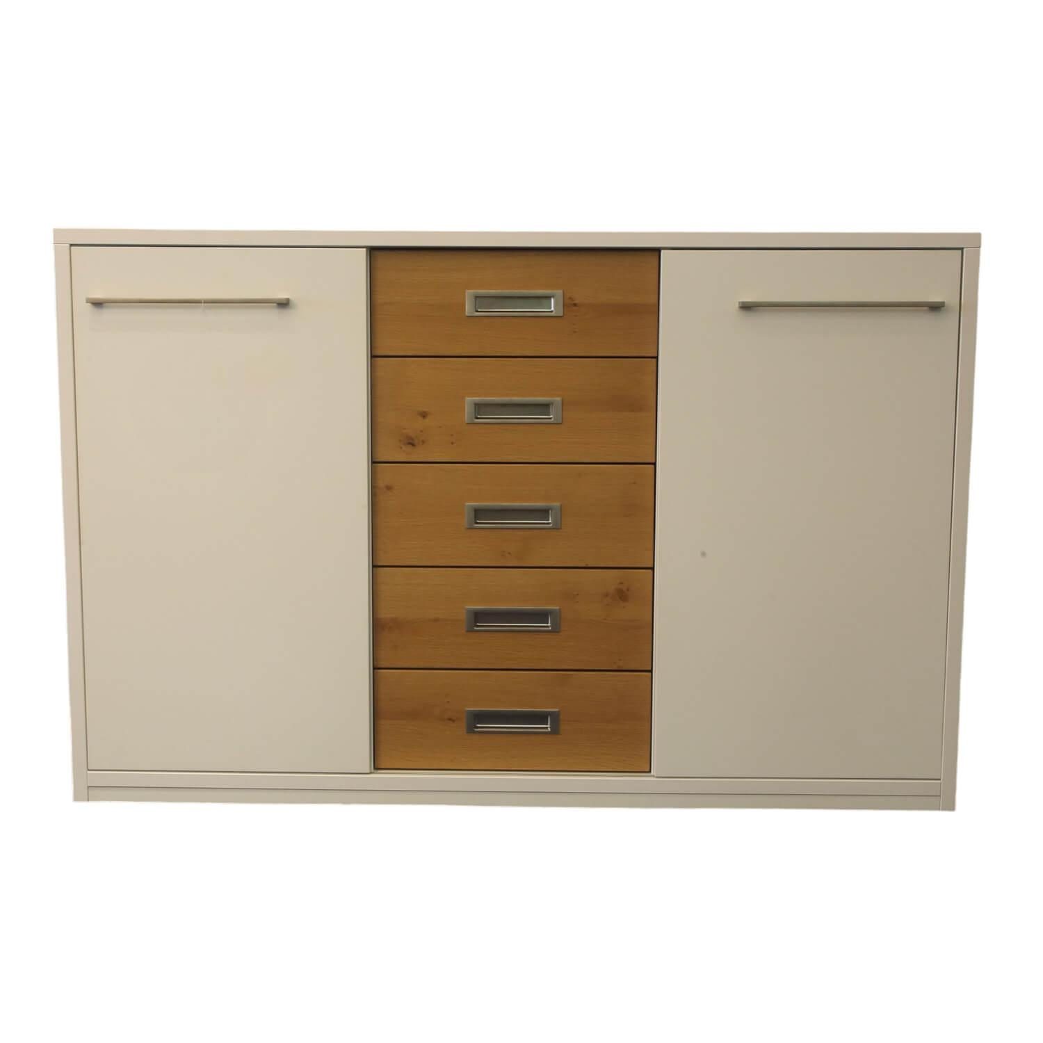 Sideboard Wohnflex Polarweiß Wildeiche von Schlüter