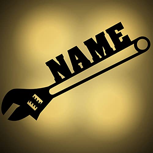 Schlummerlicht24 3d Led Nachtlicht Schraubenschlüssel mit Name, lustige Männer Geschenke für Handwerker Heimwerker Auto Werkstatt Heizung Gas Wasser Installateur personalisiert Deko Lampe Schlummerlicht24 3d Led Nachtlicht Schraubenschlüssel mit Name, lustige Männer Geschenke für Handwerker Heimwerker Auto Werkstatt Heizung Gas Wasser Installateur personalisiert Deko Lampe von Namofactur