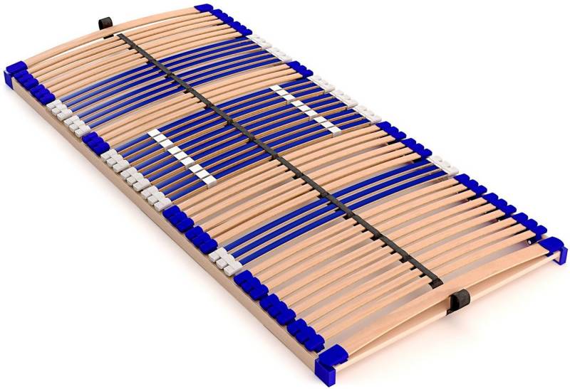 Lattenrost Comfort 44® Fix, Schlummerparadies, Kopfteil nicht verstellbar, Fußteil nicht verstellbar, aus 100% BUCHE, 10 Jahre Garantie, fertig montiert, SCHULTERFRÄSUNG von Schlummerparadies
