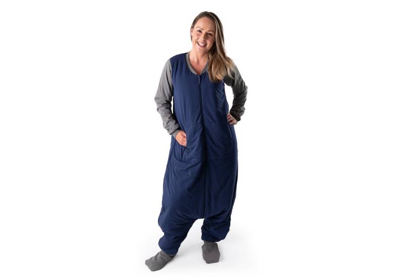 Schlummersack Hüttenschlafsack Erwachsenenschlafsack mit Füßen ganzjährig, 2.5 Tog wattiert OEKO-TEX Schlummersack Hüttenschlafsack Erwachsenenschlafsack mit Füßen ganzjährig, 2.5 Tog wattiert OEKO-TEX von Schlummersack