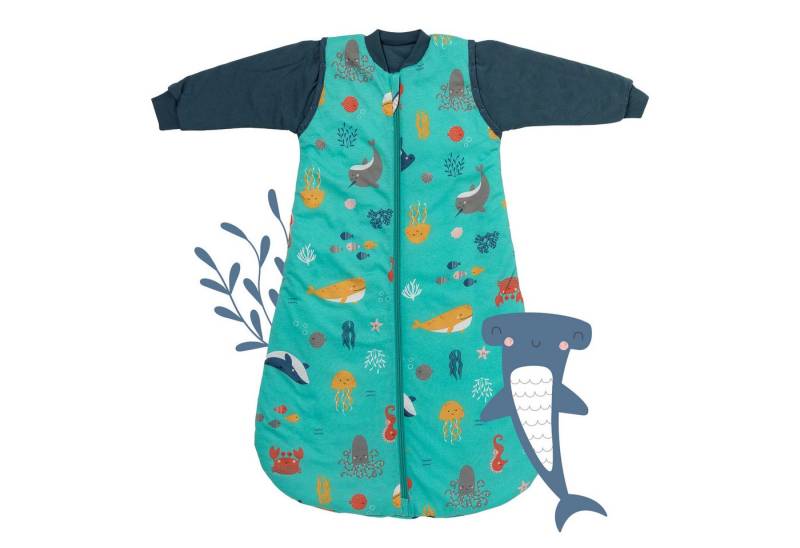 Schlummersack Kinderschlafsack Babyschlafsack, 1.0 Tog OEKO-TEX zertifiziert von Schlummersack
