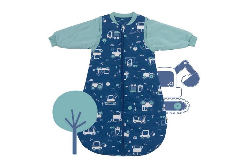 Schlummersack Kinderschlafsack Babyschlafsack, 2.5 Tog OEKO-TEX zertifiziert von Schlummersack