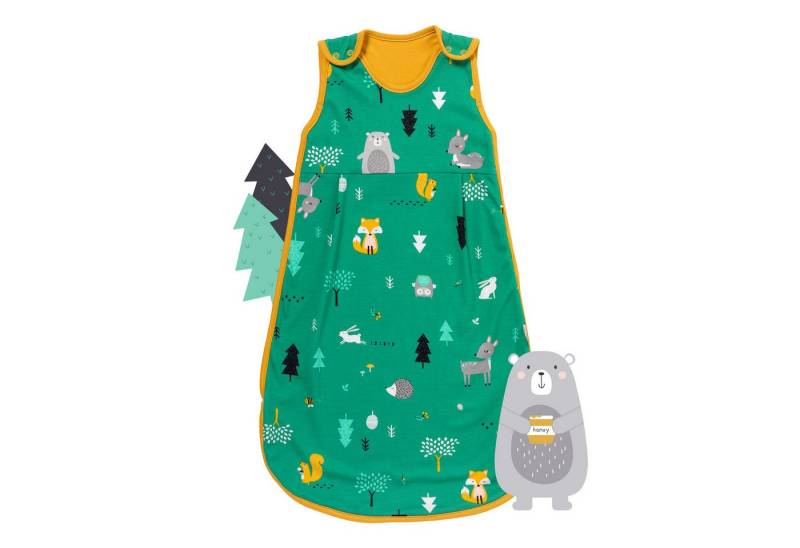Schlummersack Kinderschlafsack Bio Babyschlafsack, 1.0 Tog OEKO-TEX zertifiziert von Schlummersack