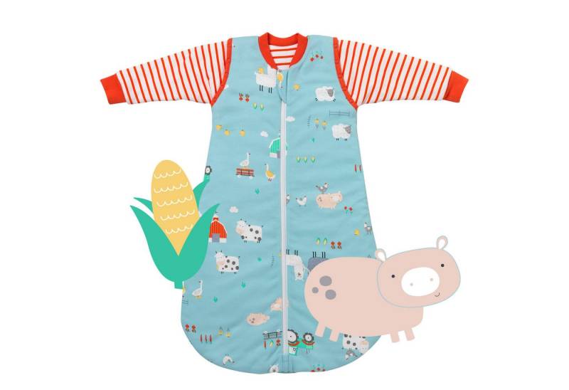 Schlummersack Kinderschlafsack Bio Babyschlafsack, 2.5 Tog OEKO-TEX zertifiziert von Schlummersack