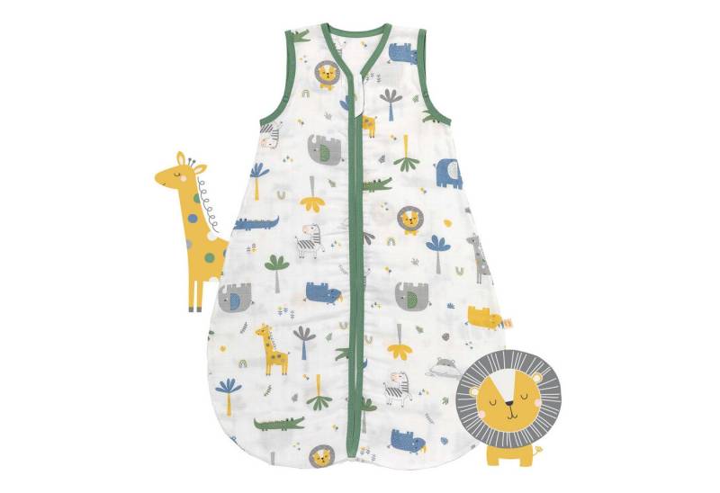 Schlummersack Kinderschlafsack Musselin Babyschlafsack, 0.5 Tog OEKO-TEX zertifiziert von Schlummersack
