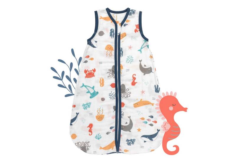 Schlummersack Kinderschlafsack Musselin Babyschlafsack, 0.5 Tog OEKO-TEX zertifiziert Schlummersack Kinderschlafsack Musselin Babyschlafsack, 0.5 Tog OEKO-TEX zertifiziert von Schlummersack
