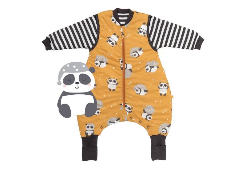 Schlummersack Kinderschlafsack Schlafsack mit Füßen und umklappbaren Bündchen, 2.5 Tog OEKO-TEX von Schlummersack