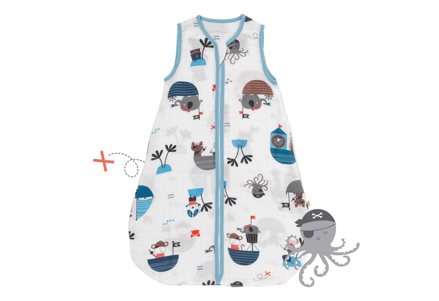 Schlummersack Kinderschlafsack Musselin Babyschlafsack, 0.5 Tog OEKO-TEX zertifiziert Schlummersack Kinderschlafsack Musselin Babyschlafsack, 0.5 Tog OEKO-TEX zertifiziert von Schlummersack