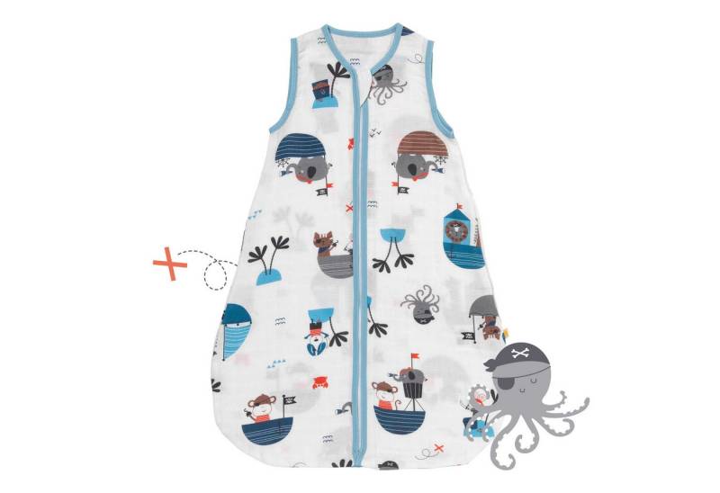 Schlummersack Kinderschlafsack Musselin Babyschlafsack, 0.5 Tog OEKO-TEX zertifiziert von Schlummersack