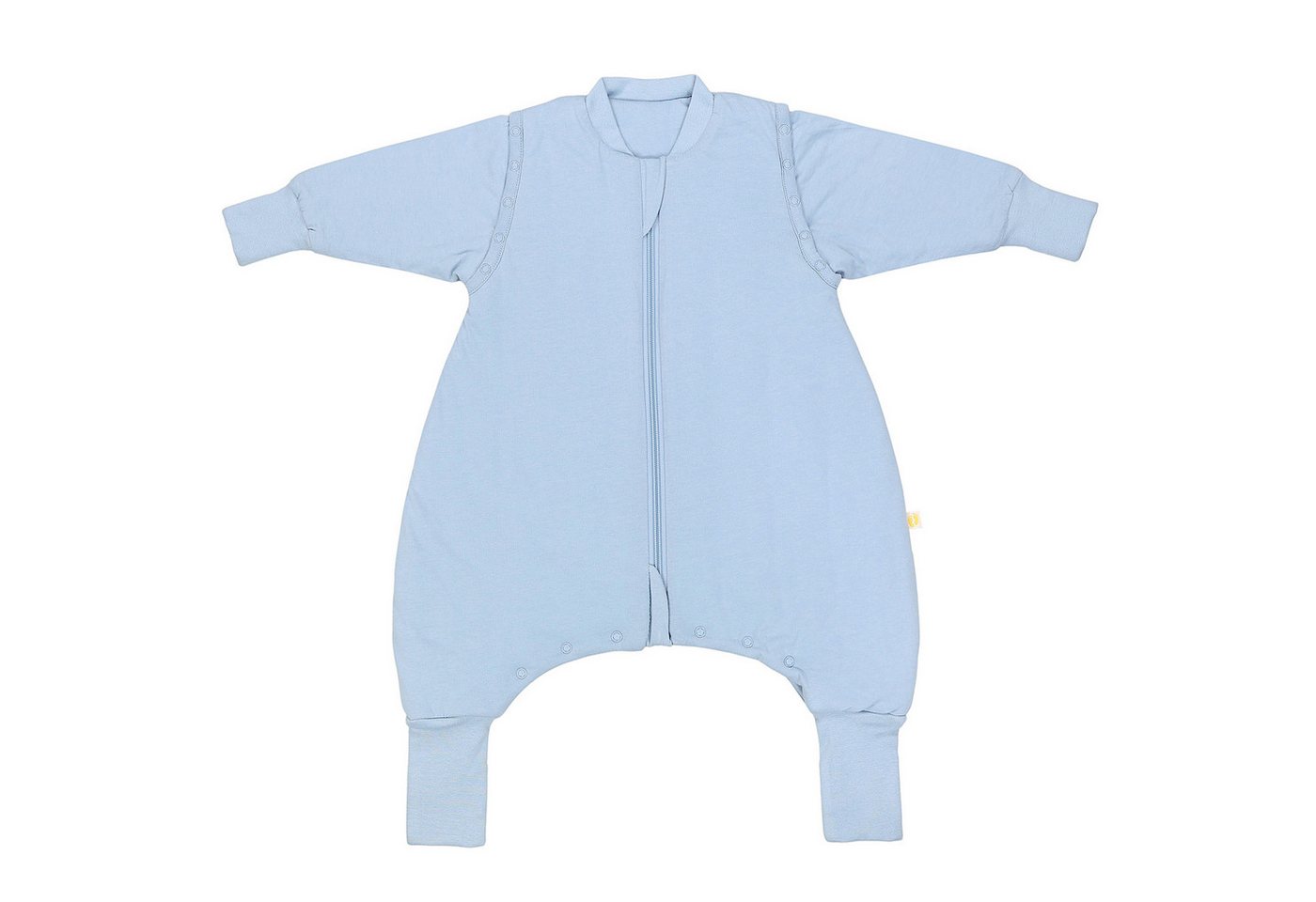 Schlummersack Kinderschlafsack Schlafsack mit Füßen und umklappbaren Bündchen, 1.0 Tog OEKO-TEX von Schlummersack