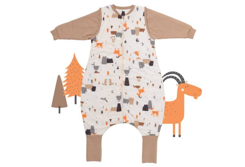 Schlummersack Kinderschlafsack Schlafsack mit Füßen und umklappbaren Bündchen, 3.5 Tog OEKO-TEX Schlummersack Kinderschlafsack Schlafsack mit Füßen und umklappbaren Bündchen, 3.5 Tog OEKO-TEX von Schlummersack