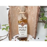 Buntes Pfeffer Öl, Öl Zubereitung von Schmeggewoehlerchen