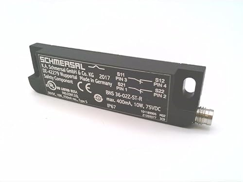 BNS 36-02Z-ST-R Sicherheitsschalter: magnetisch Serie: BNS 36 Kontakte: NC x2 SC von Schmersal