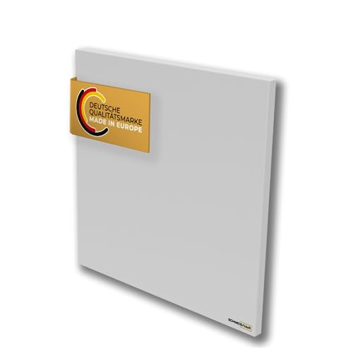 SCHMIDBAUER® Infrarotheizung Complete 450 Watt - Integr. Thermostat - Standfüße - Tragegriff - Wand/Deckenhalterung - Überhitzungsschutz von Schmidbauer