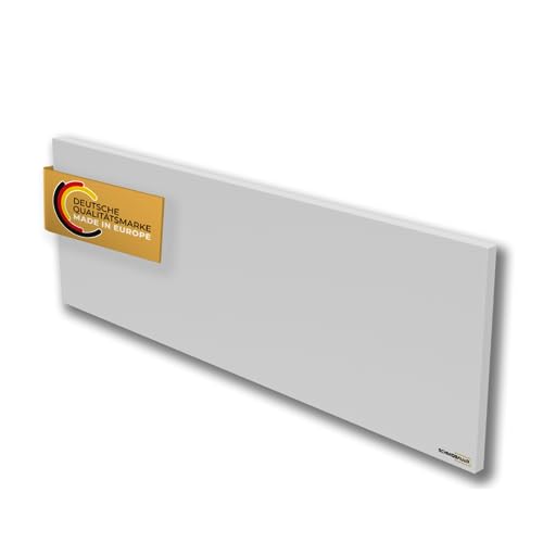 SCHMIDBAUER® Infrarotheizung Complete 550 Watt - Integr. Thermostat - Standfüße - Tragegriff - Wand/Deckenhalterung - Überhitzungsschutz von Schmidbauer