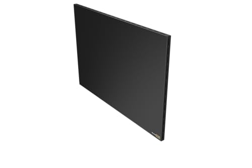SCHMIDBAUER® Infrarotheizung Hybrid 700 Watt Schwarz Tafel bemalbar - Ein/Aus-Schalter - Infrarottechnik mit Raumluft-Konvektion - Elektroheizung - Direktheizung von Schmidbauer