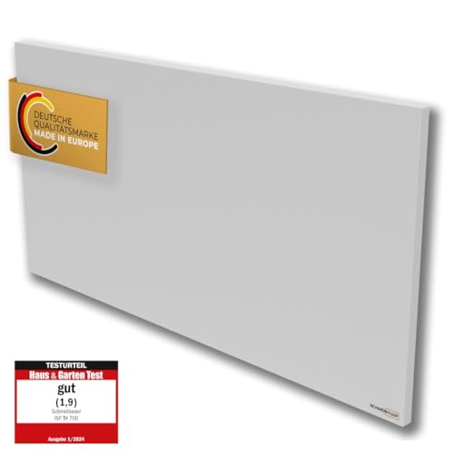 SCHMIDBAUER® Infrarotheizung Concept 900 Watt - inkl. Montagezubehör - Wand/Deckenhalterung - deutsche Qualitätsmarke - Überhitzungsschutz von Schmidbauer