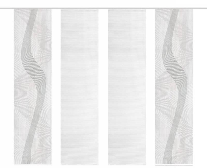 Schmidt Gard Schiebegardine 4er-Set Schiebegardinen VALESI, 100% Polyester von Schmidt Gard