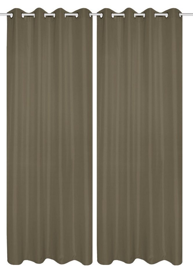 Schmidt Gard Vorhang 53350 Ösenschal doppelpack ATLANTIK, blickdicht, 235x140 cm, 100% Polyester Schmidt Gard Vorhang 53350 Ösenschal doppelpack ATLANTIK, blickdicht, 235x140 cm, 100% Polyester von Schmidt Gard
