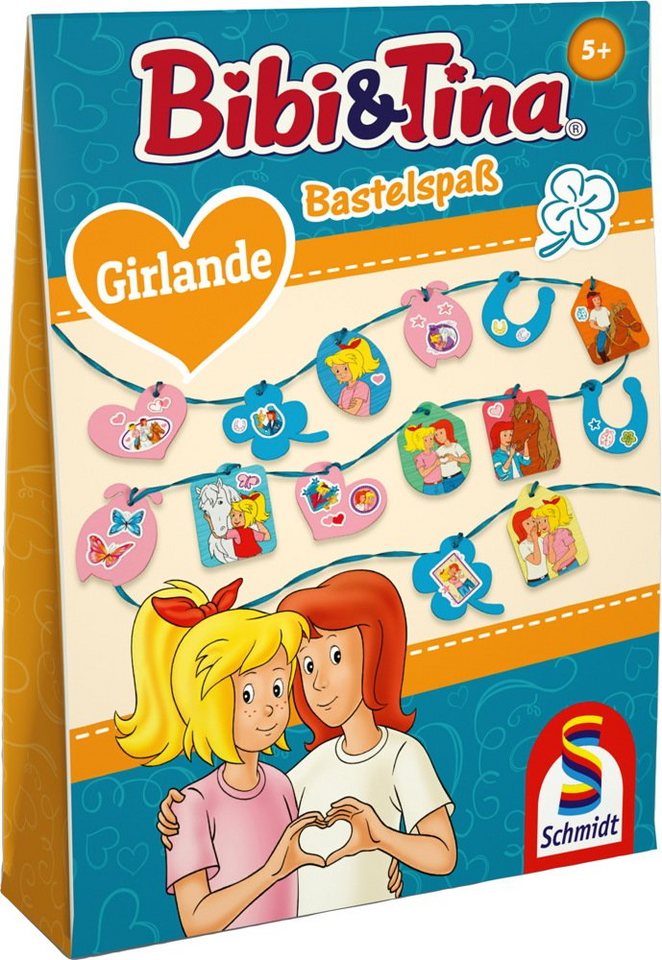 Schmidt Spiele Malblock Schmidt Spiele Creation Bastelspaß Bibi & Tina Set 5 Girlande 46145 von Schmidt Spiele