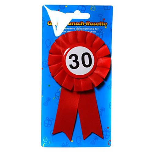 Button "Happy Birthday 30" von Schmidt Spiele