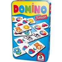Domino Junior Metalldose von Schmidt Spiele